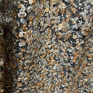 Long sleeve sequins with pockets